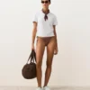 Culottes de bikini à nouer, couverture moyenne, imprimé mini pois
