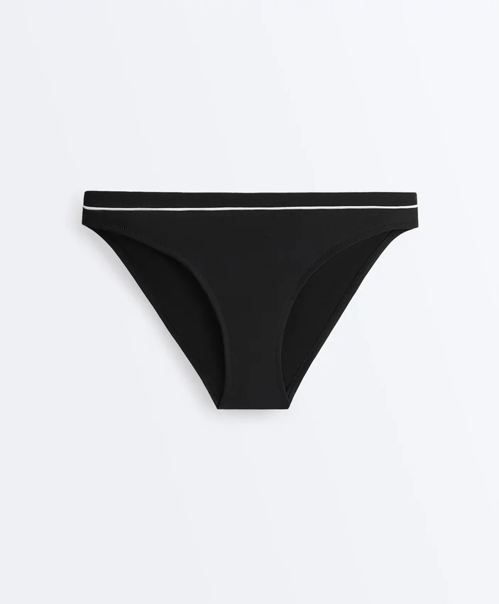 Culottes de Bikinis classiques avec passepoil Culottes de Bikinis classiques avec passepoil