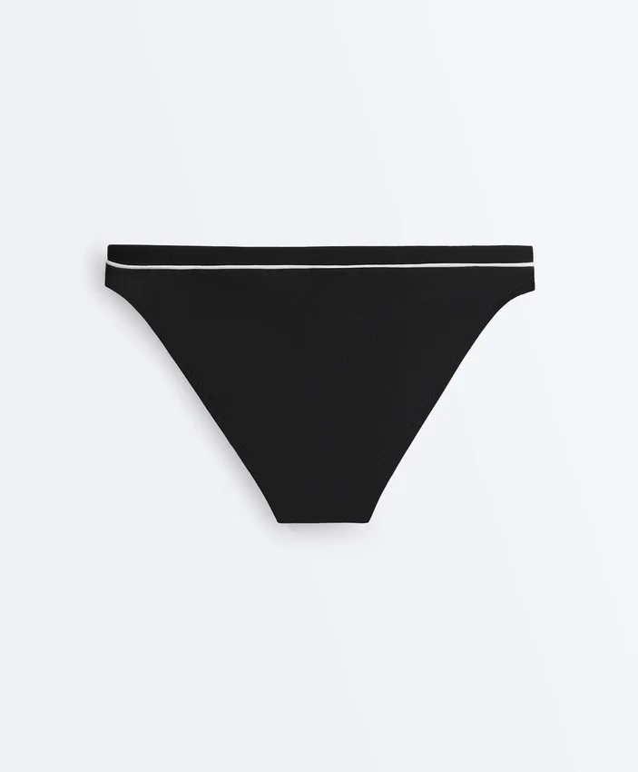 Culottes de Bikinis classiques avec passepoil Culottes de Bikinis classiques avec passepoil