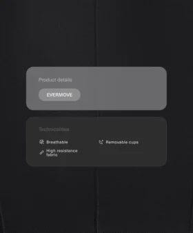 Débardeur à bretelles Evermove