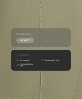 Débardeur à bretelles Evermove