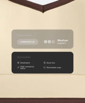 Débardeur Comfortlux à contraste