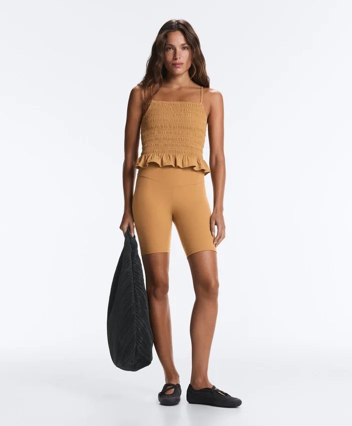 Leggings cycliste taille haute Comfortlux de 20 cm Leggings cycliste taille haute Comfortlux de 20 cm