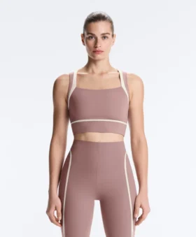 Débardeur compressif à contraste