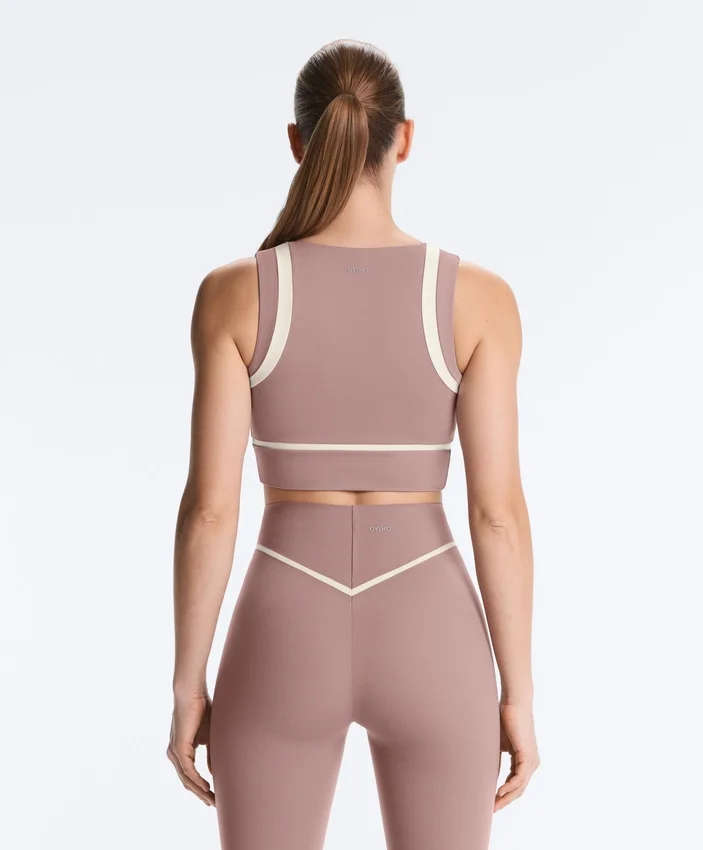 Débardeur compressif à contraste Débardeur compressif à contraste