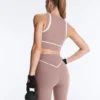 Débardeur compressif à contraste Débardeur compressif à contraste