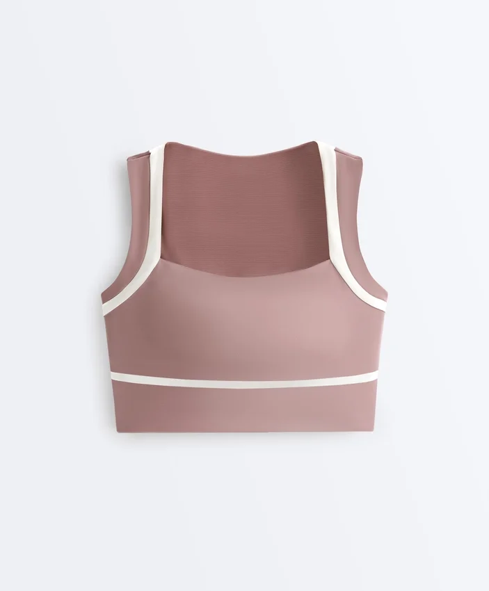 Débardeur compressif à contraste Débardeur compressif à contraste