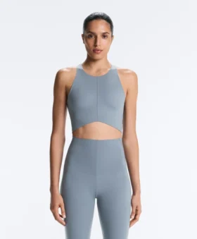Débardeur compressif à coutures apparentes
