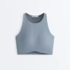 Débardeur compressif à coutures apparentes Débardeur compressif à coutures apparentes