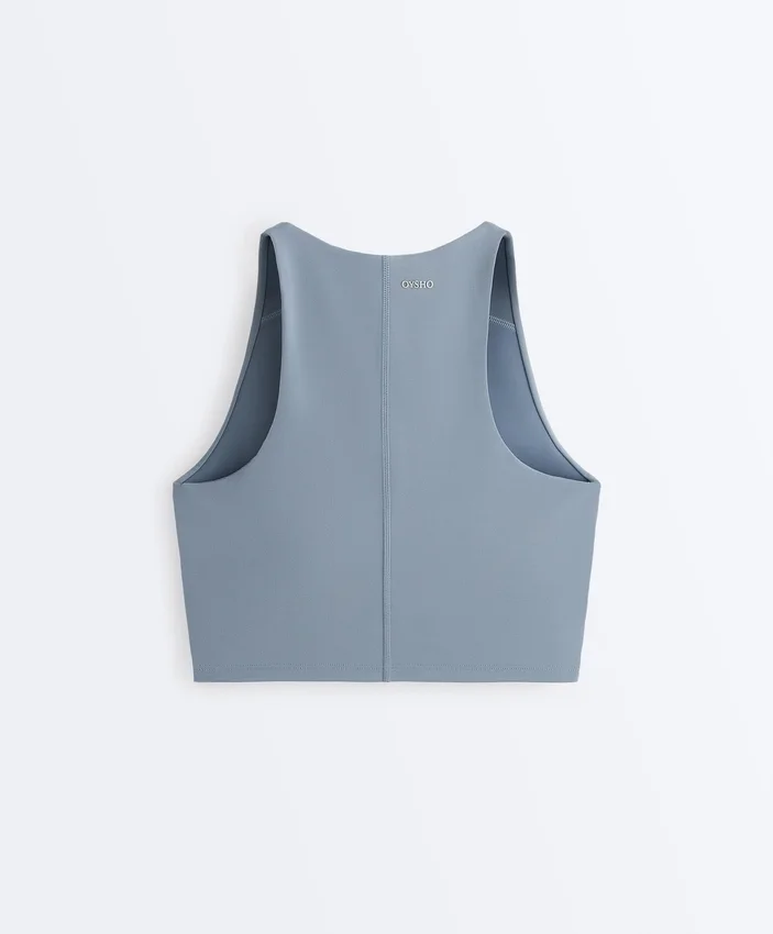 Débardeur compressif à coutures apparentes Débardeur compressif à coutures apparentes