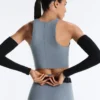 Débardeur compressif à coutures apparentes Débardeur compressif à coutures apparentes
