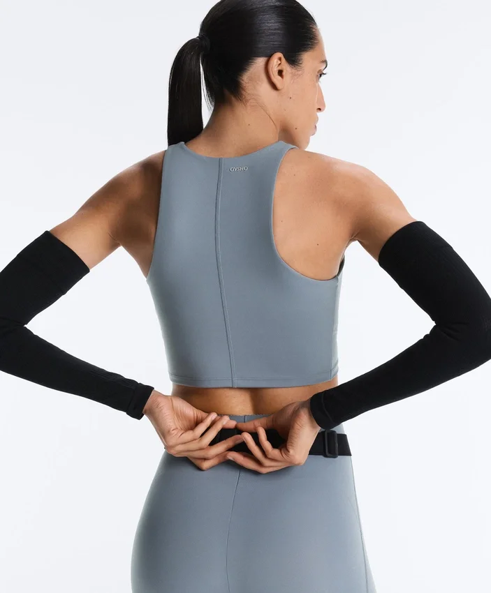 Débardeur compressif à coutures apparentes Débardeur compressif à coutures apparentes