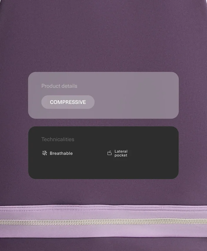 Débardeur compressif à dos nu Débardeur compressif à dos nu