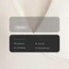 Débardeur croisé à manches longues en mélange de modal côtelé Débardeur croisé à manches longues en mélange de modal côtelé