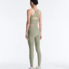 Leggings Comfortlux taille haute à côtes, longueur cheville Leggings Comfortlux taille haute à côtes, longueur cheville