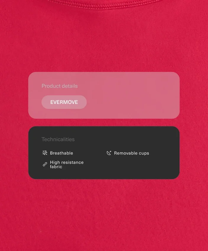 Débardeur dos nu Evermove Débardeur dos nu Evermove