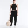 Pantalon de jogging ajusté en molleton modal Soft Touch au toucher