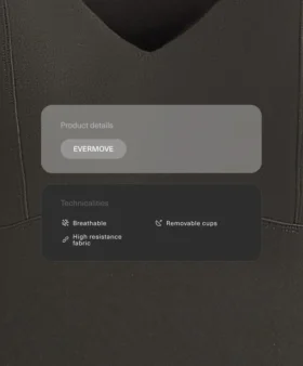 Débardeur à manches courtes Evermove