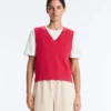 Gilets en maille à col en V Gilets en maille à col en V