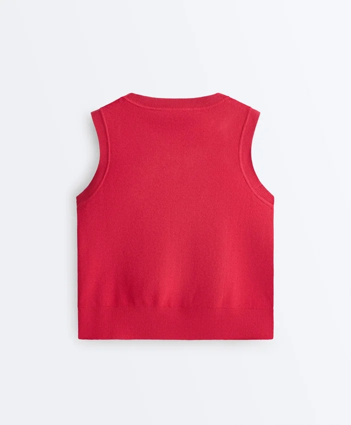 Gilets en maille à col en V Gilets en maille à col en V