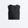 Gilets sans manches matelassés fins en nylon Gilets sans manches matelassés fins en nylon