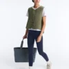Gilets sans manches matelassés fins en nylon Gilets sans manches matelassés fins en nylon