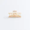 Grande barrette d’accessoires cheveux métallique Grande barrette d’accessoires cheveux métallique
