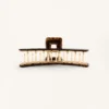 Grande barrette d’accessoires cheveux métallique Grande barrette d’accessoires cheveux métallique
