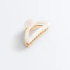 Grande barrette d’accessoires cheveux métallique Grande barrette d’accessoires cheveux métallique