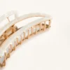 Grande barrette d’accessoires cheveux métallique Grande barrette d’accessoires cheveux métallique