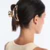 Grande barrette pour les accessoires cheveux en écaille Grande barrette pour les accessoires cheveux en écaille