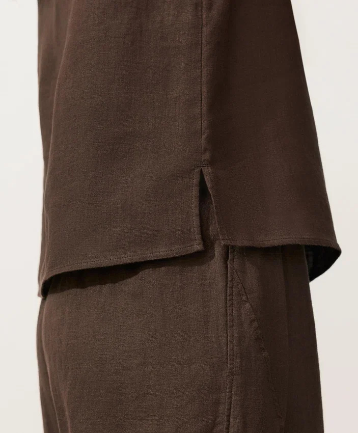 Haut carré 100 % lin Haut carré 100 % lin