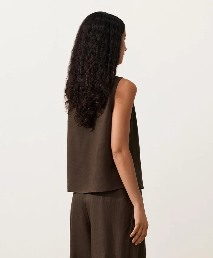 Haut carré 100 % lin Haut carré 100 % lin