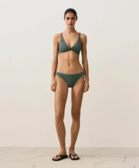 Haut de bikini dos nu à carreaux vichy Haut de bikini dos nu à carreaux vichy