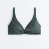 Haut de bikini dos nu à carreaux vichy Haut de bikini dos nu à carreaux vichy