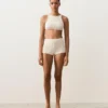 Haut de bikini en crochet à texture bulles