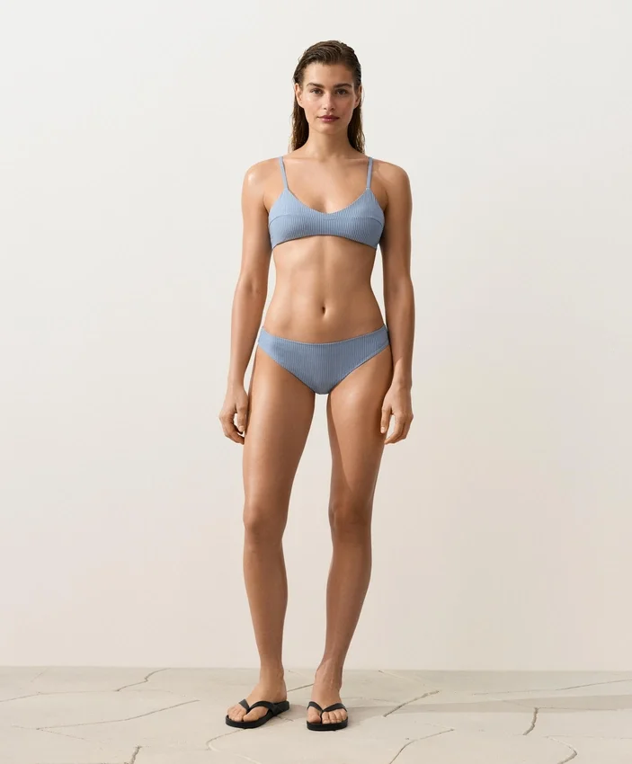 Haut de bikini rayé Haut de bikini rayé