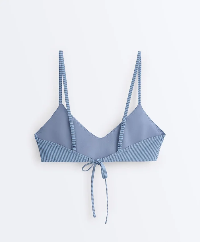 Haut de bikini rayé Haut de bikini rayé