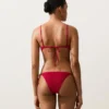 Haut de bikini à texture gaufrée Haut de bikini à texture gaufrée