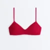 Haut de bikini à texture gaufrée Haut de bikini à texture gaufrée