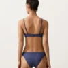 Haut de bikini triangle à carreaux