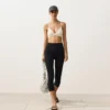 Haut de bikini triangle en crochet à texture bulles