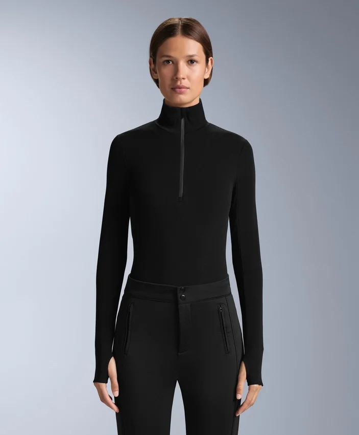 Haut à demi-zip en sous-vêtement thermique Haut à demi-zip en sous-vêtement thermique