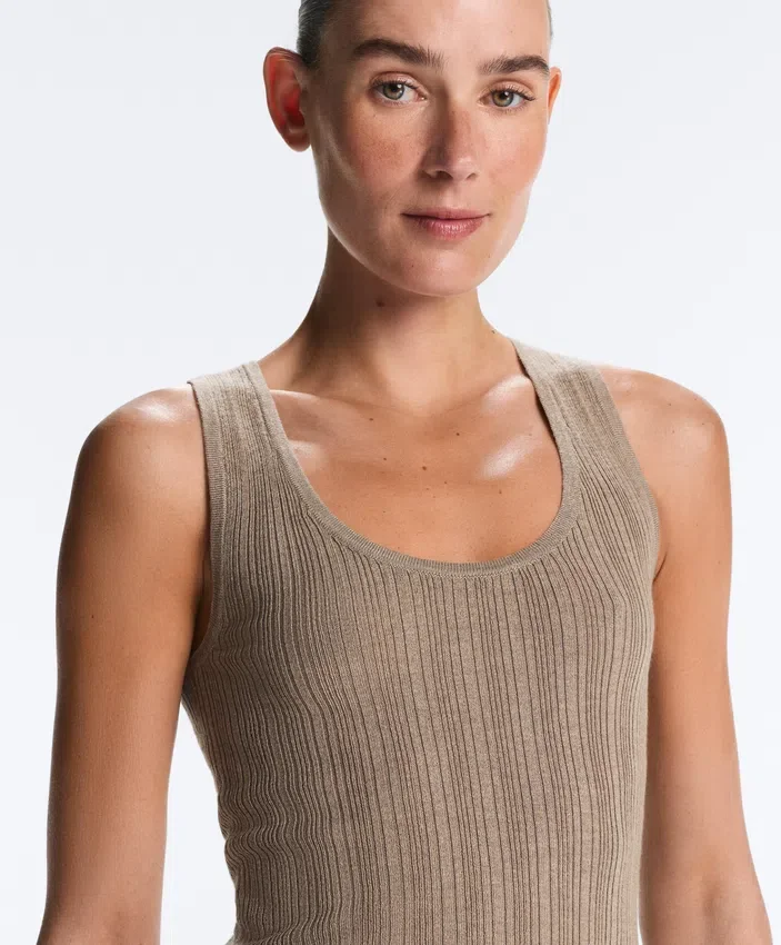 Haut en tricot côtelé Haut en tricot côtelé