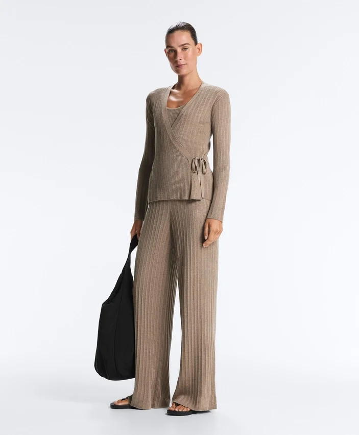 Haut en tricot côtelé Haut en tricot côtelé