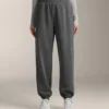 Joggings en modal chiné brossé Joggings en modal chiné brossé