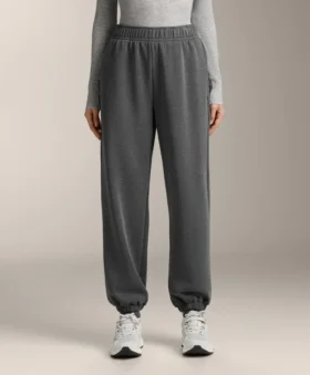 Joggings en modal chiné brossé