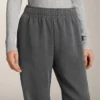 Joggings en modal chiné brossé Joggings en modal chiné brossé