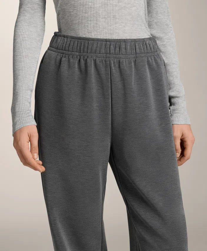 Joggings en modal chiné brossé Joggings en modal chiné brossé