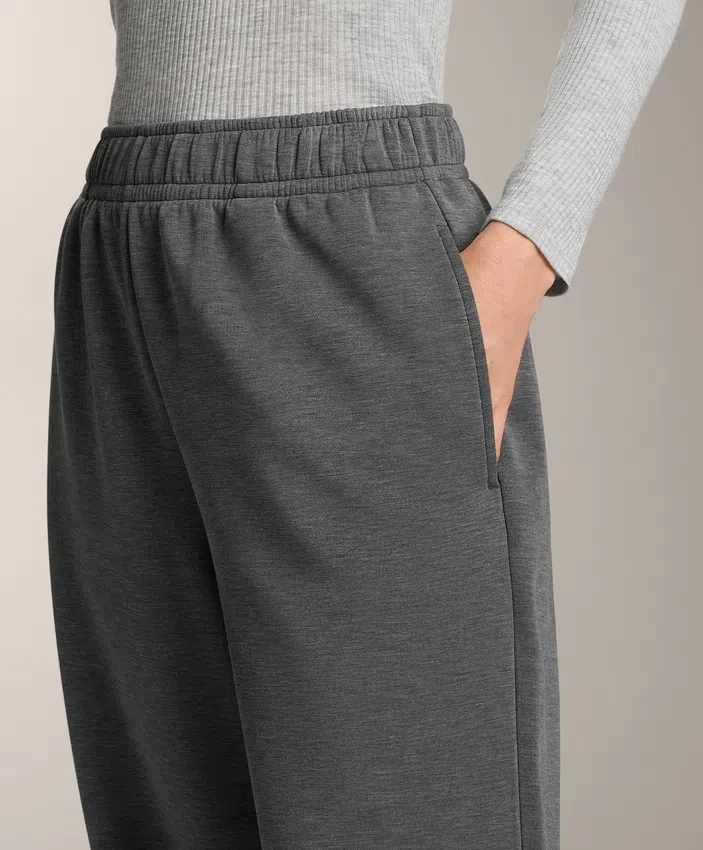 Joggings en modal chiné brossé Joggings en modal chiné brossé